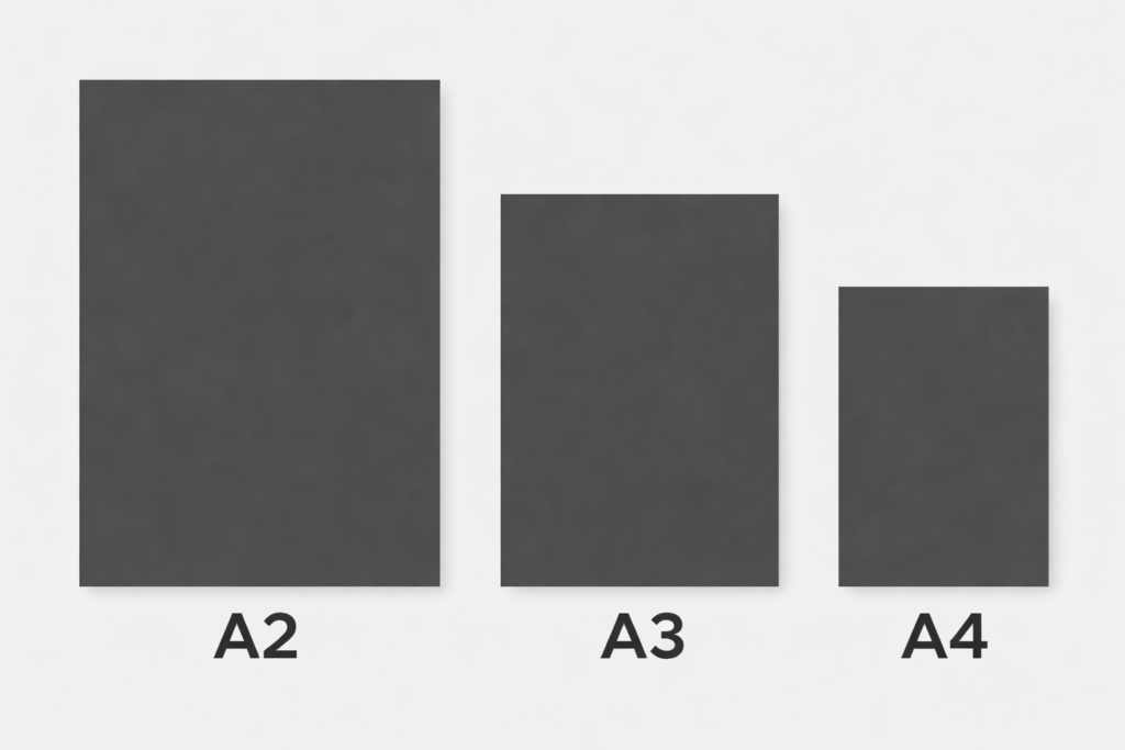 tamaños de impresion