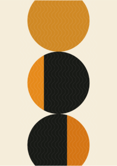 Ilustración digital equilibrio secuencial