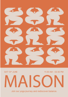 Ilustración digital flujo yogui