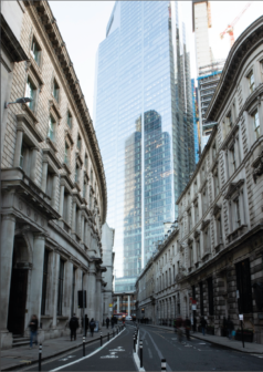 Ilustración de reflejo de Londres