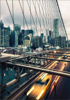 Ilustración digital rumbo a Manhattan