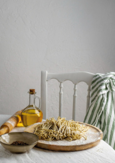 Ilustración digital domingo en casa