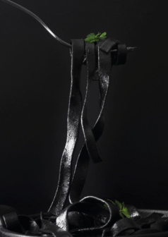 Ilustración digital elegancia negra