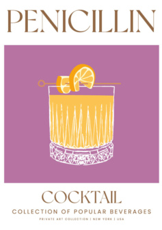 Ilustración digital Penicillin