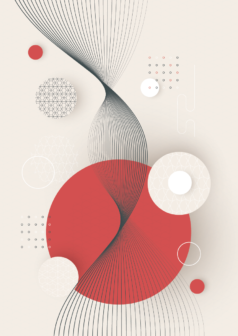 Ilustración digital convergencia