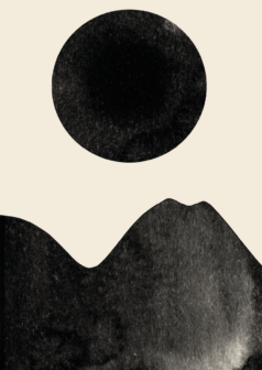 Ilustración digital eclipse